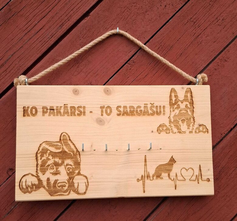 Atslēgu pakaramais "Mājdzīvnieki"