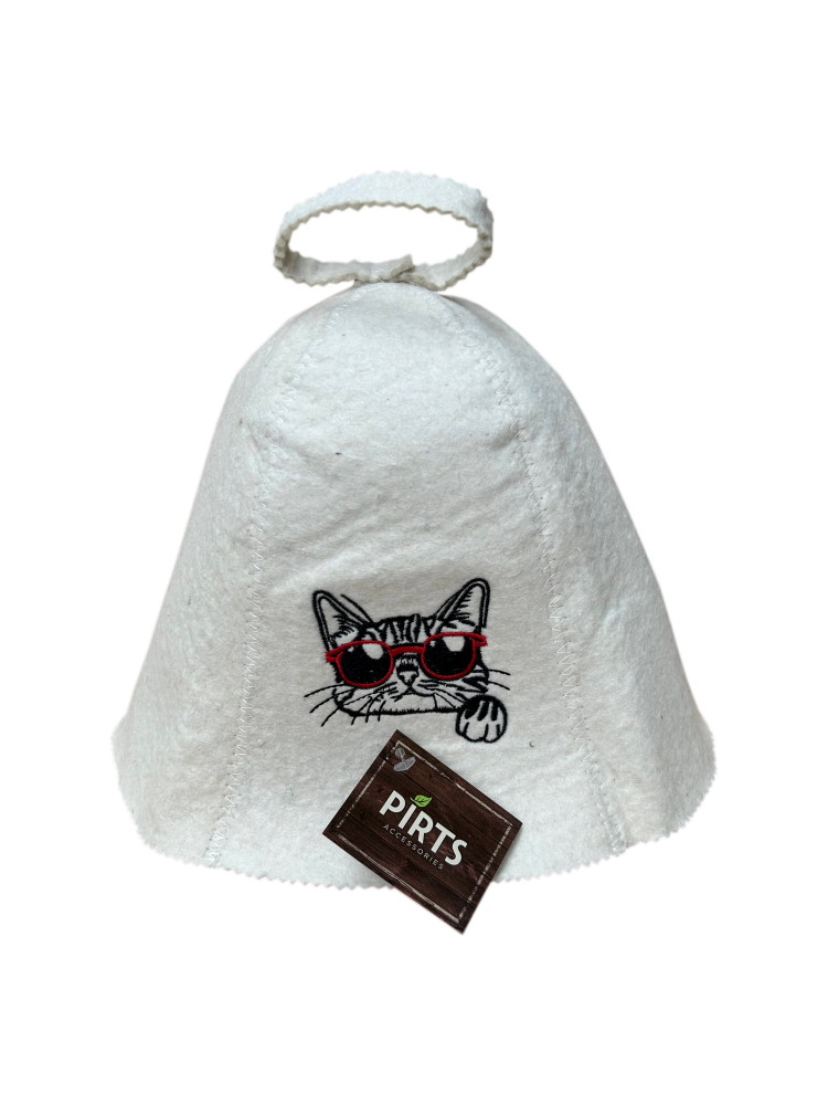 Sauna hat "Cat"