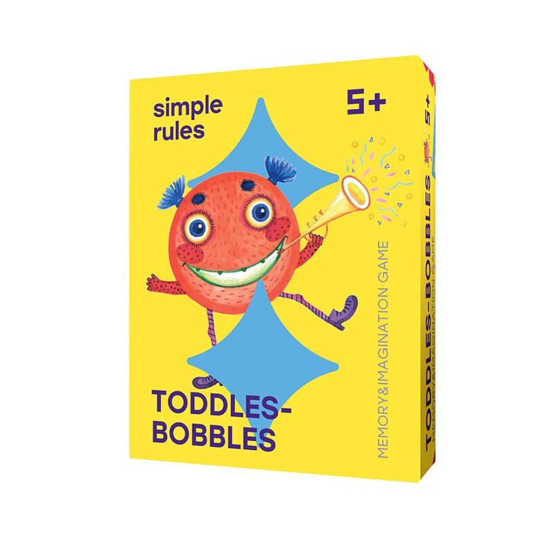 Board game "TODDLES-BOBBLES"