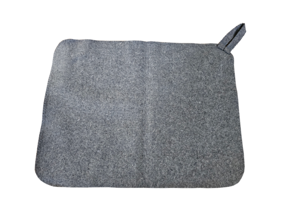 Sauna seat cover (gray)