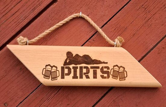 Pirts plāksne "Pirts" 