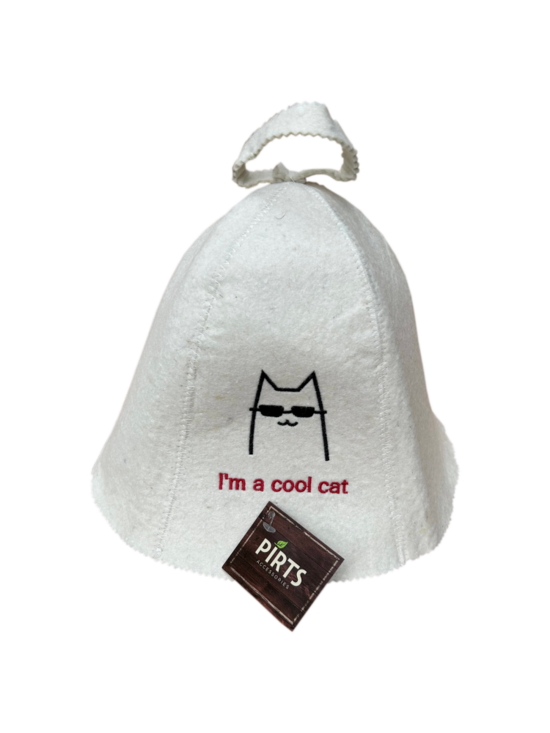 Pirts cepure "I'm a cool cat"