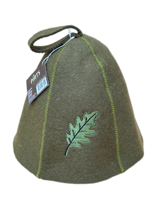 Sauna hat "Leaf" (green)