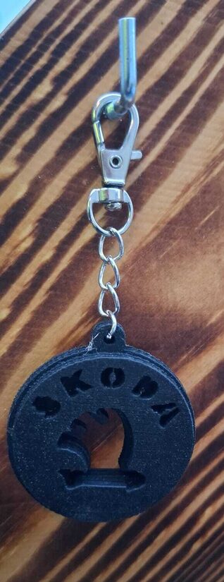 Atslēgu piekariņš "Skoda"