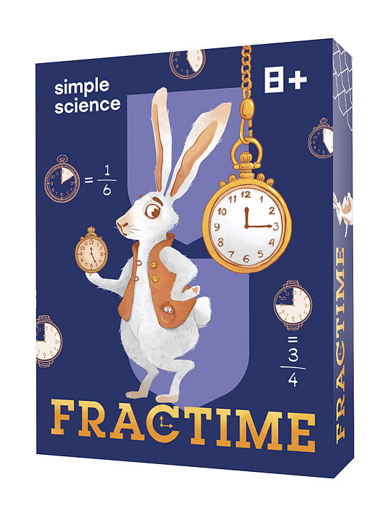 Educational board game "FRACTIME"