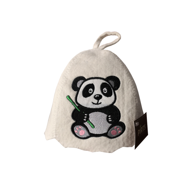 Sauna hat for children "Panda"