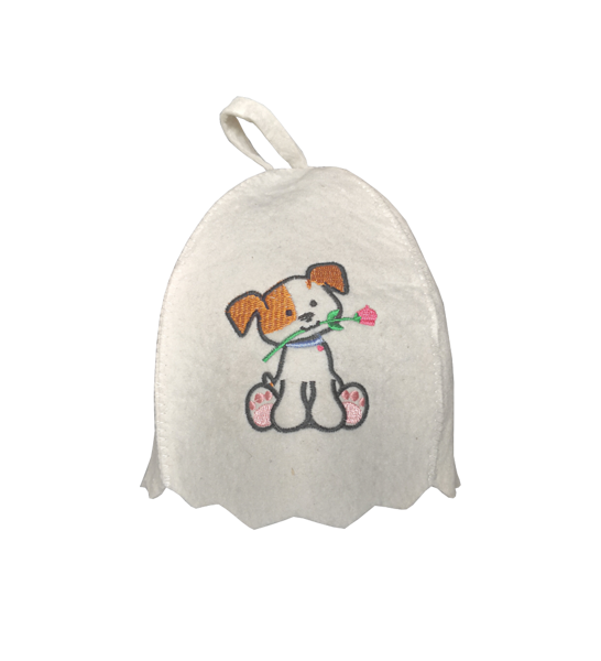 Sauna hat for children "Puppy"