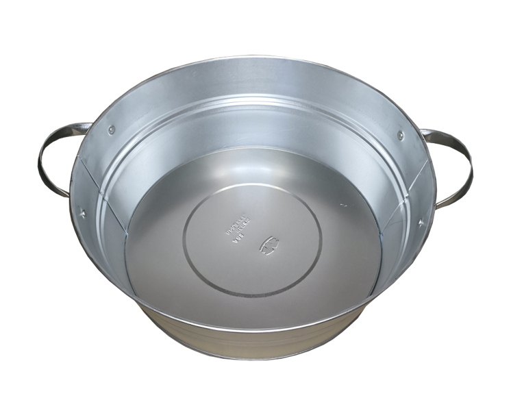 Zinc tin bowl (13 l)