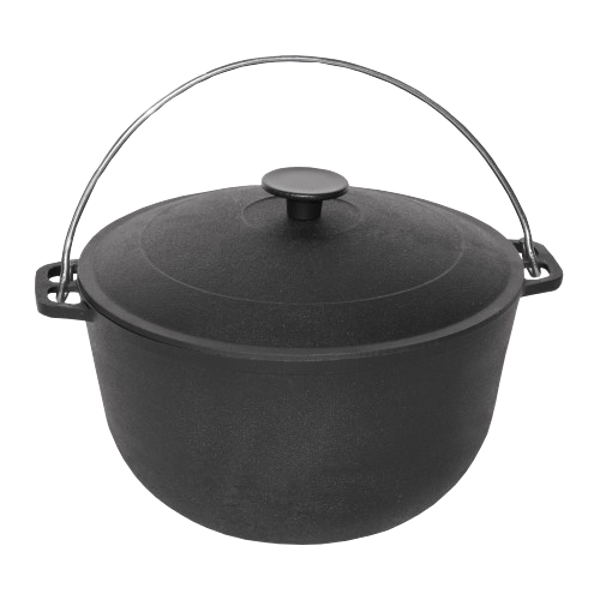Čuguna katls - kazans (10 l)
