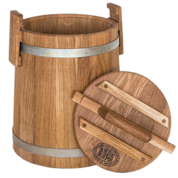 Oak barrel for pickling and salting (15l)