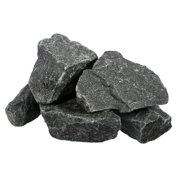 Sauna stones "Gabro Diabaz" (50-120 mm; 20kg)