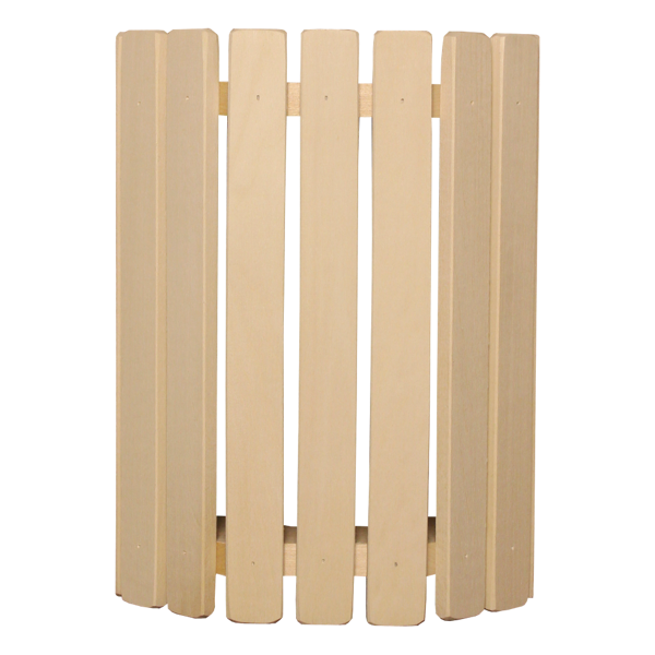 Wooden sauna lampshade (wall; linden)