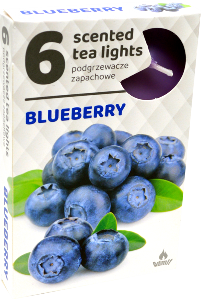 Tealights "Blueberry" (6 pcs)