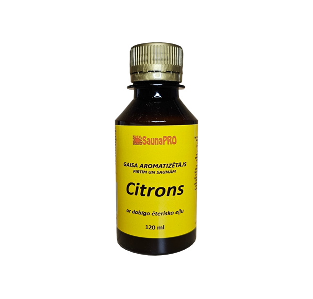 Gaisa aromatizators pirtīm un saunām "Citrons" (120 ml)