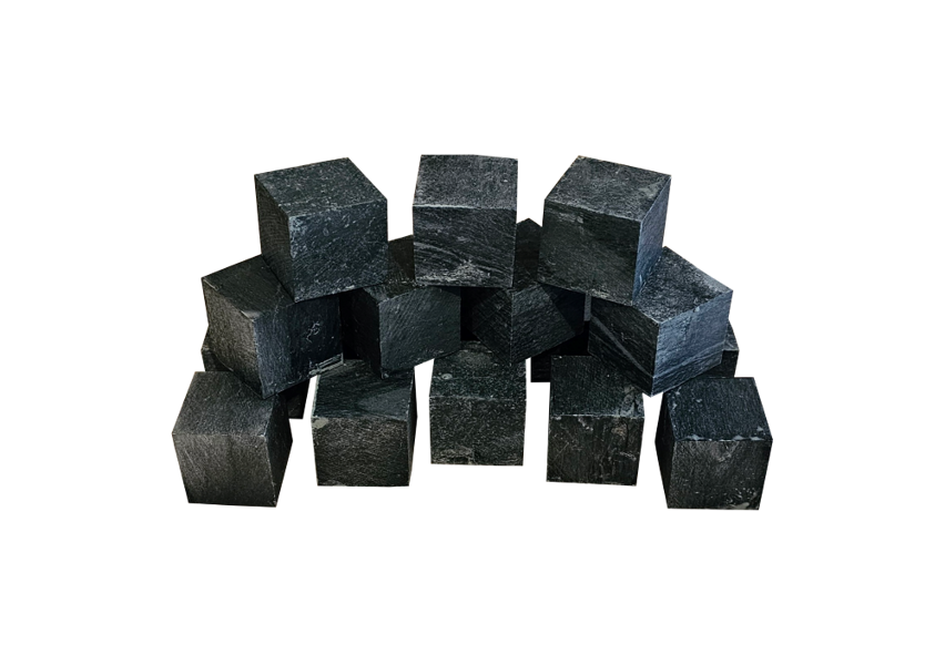 Pirts akmeņi "Talkohlorīts" (18 kg; kubiņos)