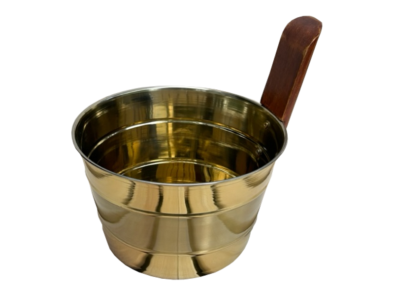 Nerūsējošā tērauda pirts un saunas ķipītis (4 l)