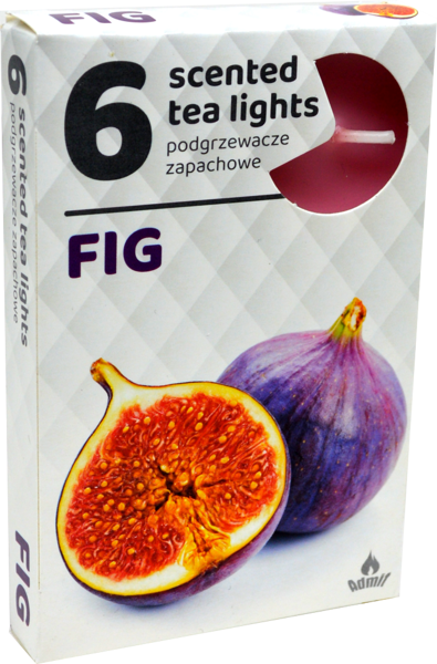 Tējas sveces "Vīģe" (6 gab.)